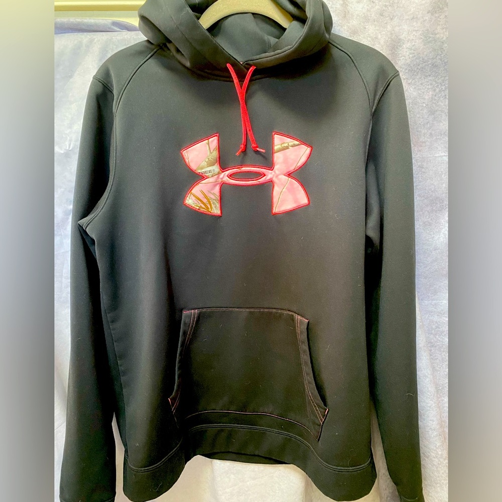 Under Armour X Storm Hoody. Black-Pink Large